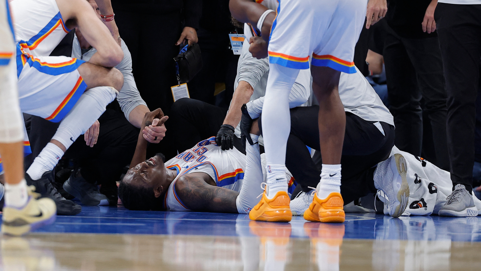 Thunder star Jalen Williams could miss remainder of season after breaking leg, dislocating ankle